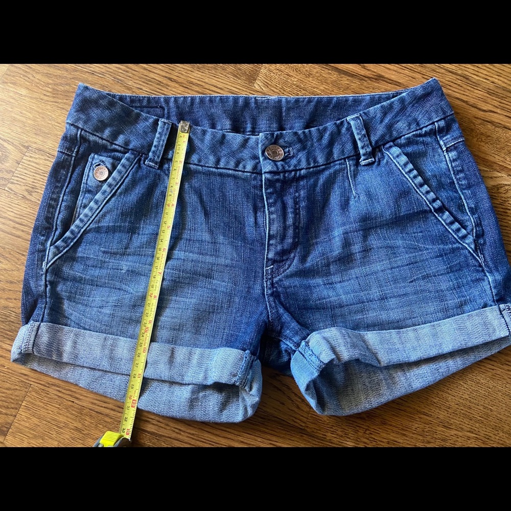 Express denim shorts